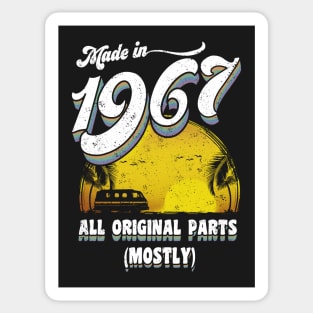 Made in 1967 All Original Parts (Mostly) Sticker